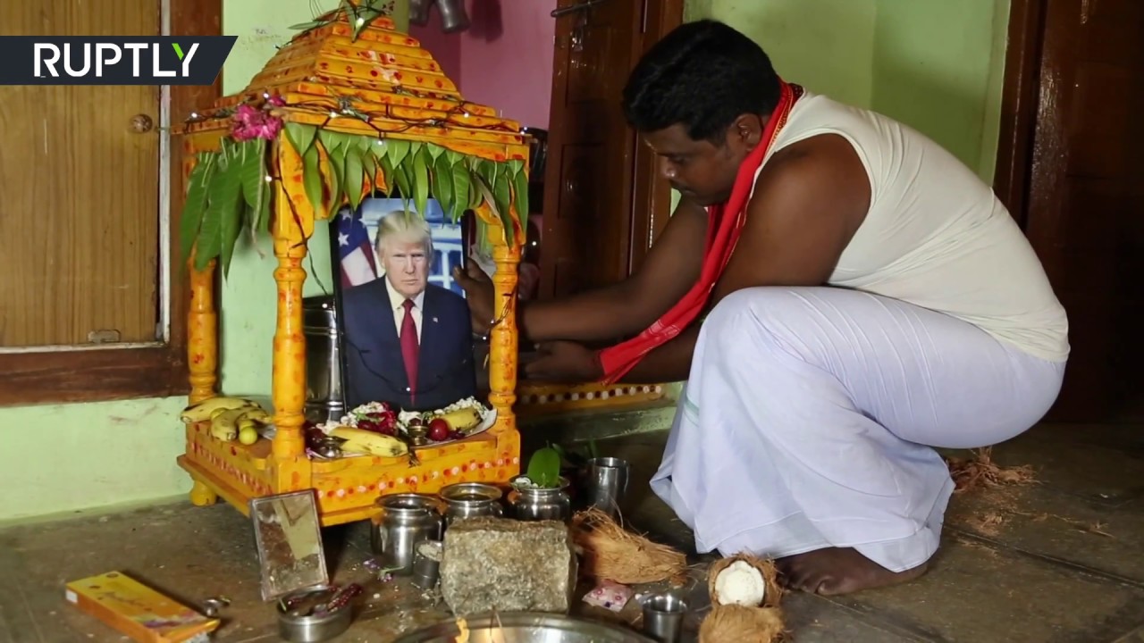 God Donald Trump India